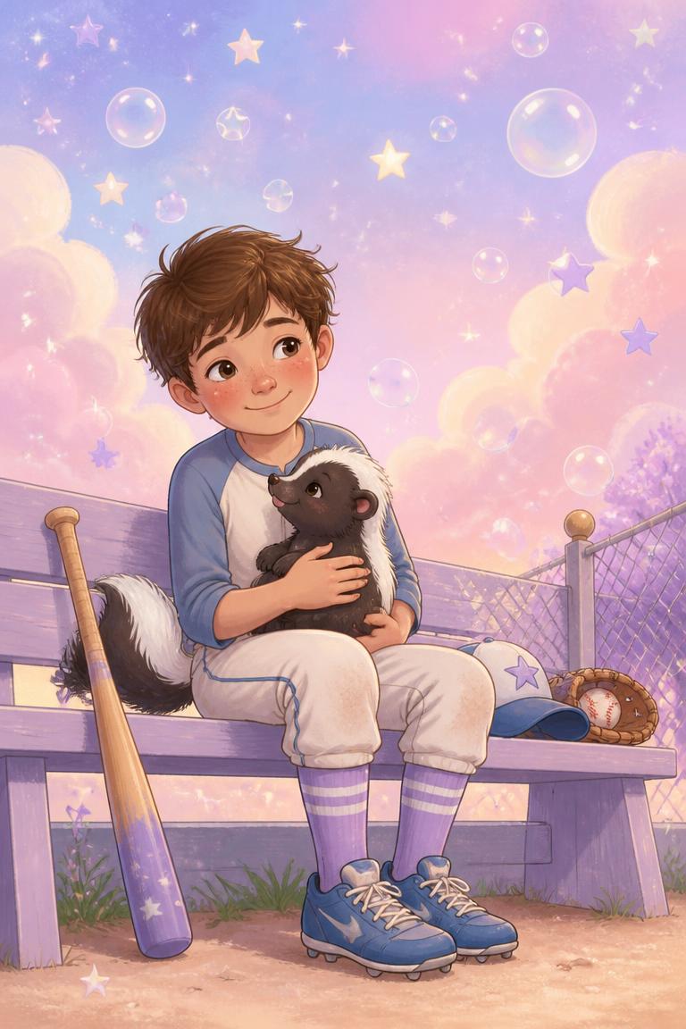 Bat and the Case of the Yips book cover illustration